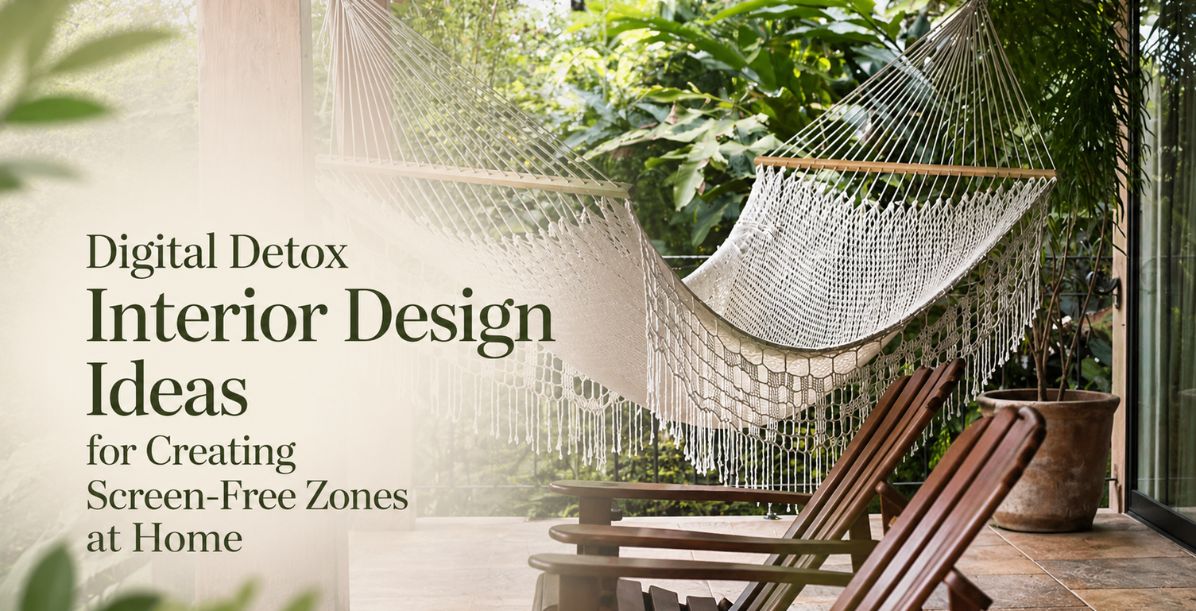 Digital Detox Interior Design Ideas for Creating Screen-Free Zones at Home